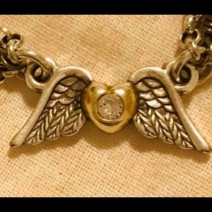 BRIGHTON ANGEL WINGS MULTI-CHAIN BRACELET!!